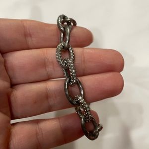 Stella and Dot silver bracelet.